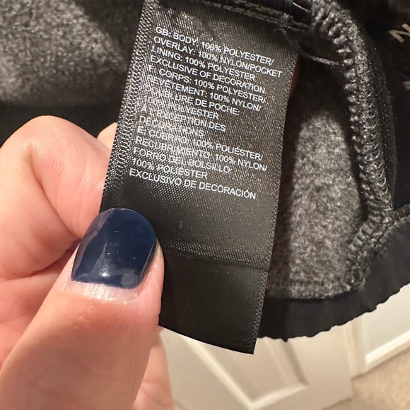 THE NORTH FACE '95 RETRO DENALI JACKET Youth Size Large 14-16 Black/Grey - Picture 7 of 7